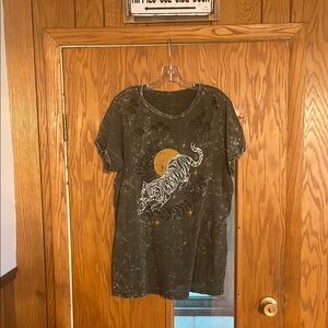 Torrid distressed tee- size 2